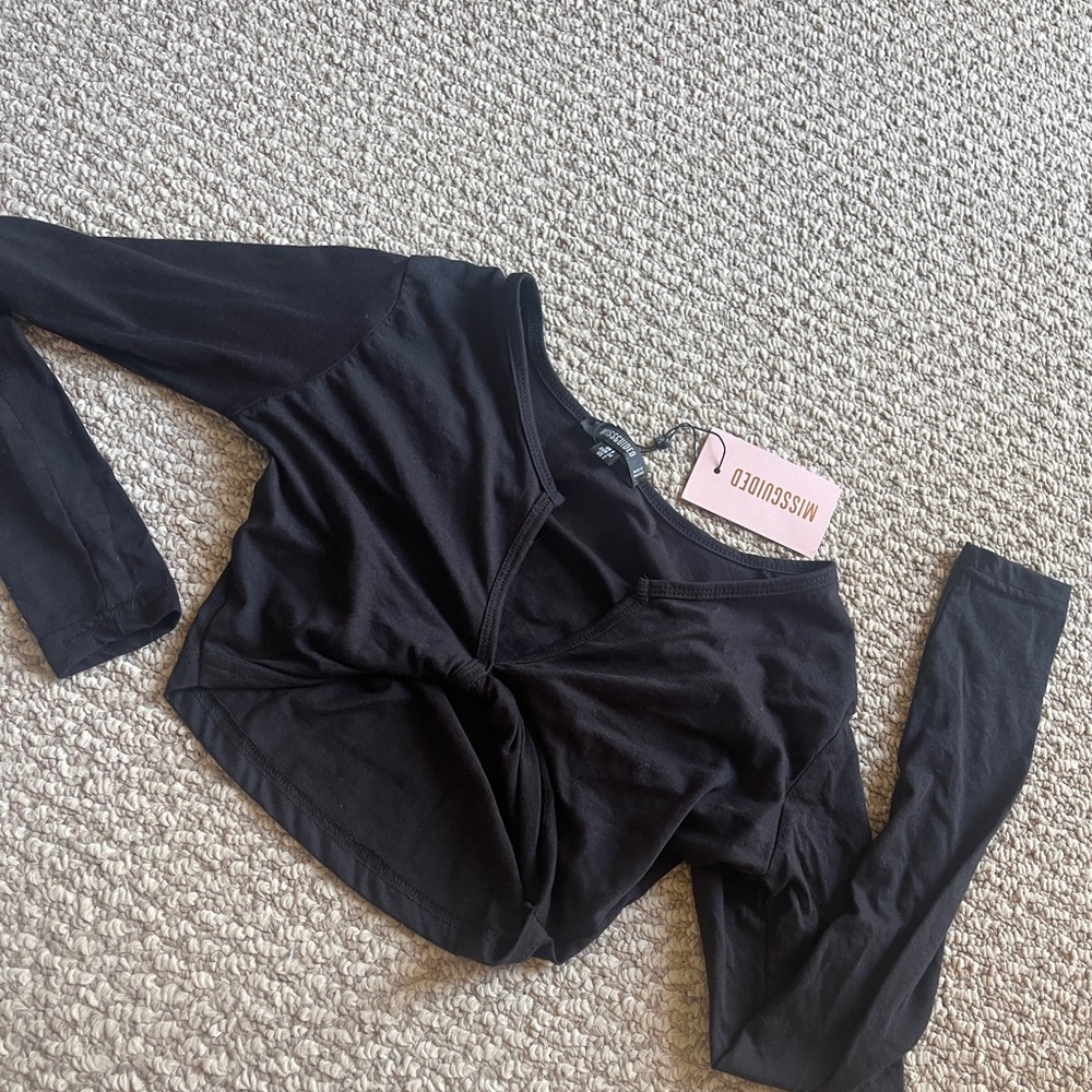 Long sleeve Missguided crop
